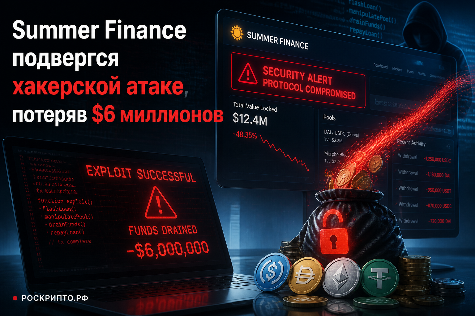 Summer Finance подвергся хакерской атаке, потеряв $6 миллионов